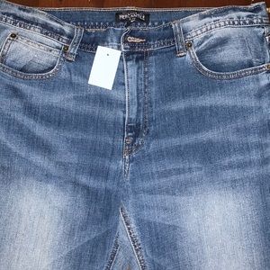 Mens distressed jeans